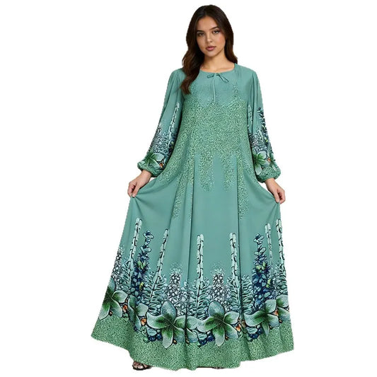 Elegant Dubai Abayas Dress- Modest Luxury Style