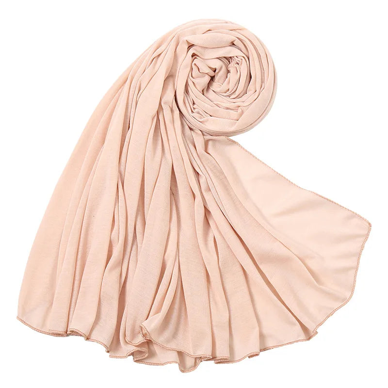 Premium Jersey Hijabs Soft Stretch Everyday Scarf