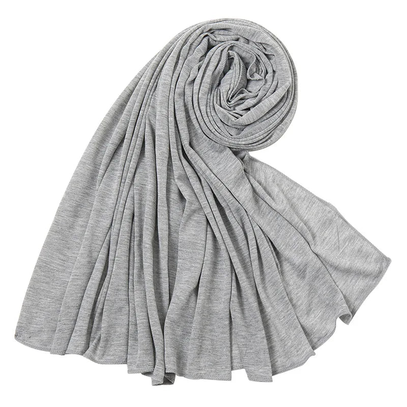 Premium Jersey Hijabs Soft Stretch Everyday Scarf