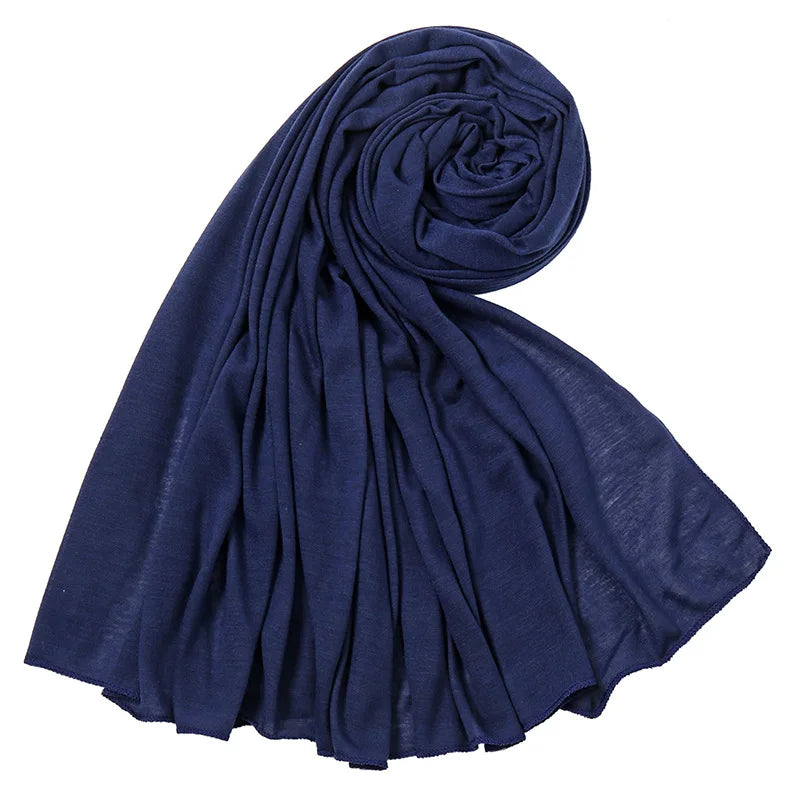Premium Jersey Hijabs Soft Stretch Everyday Scarf