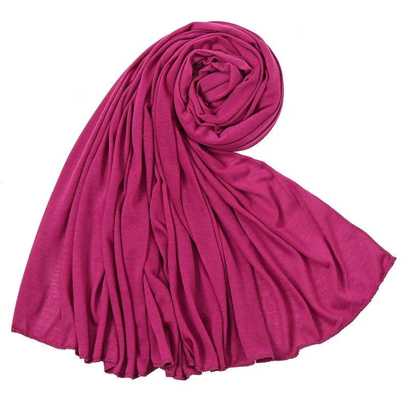 Premium Jersey Hijabs Soft Stretch Everyday Scarf