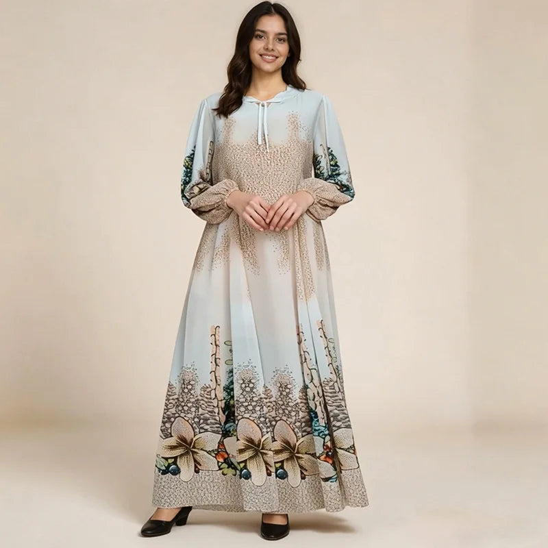Elegant Dubai Abayas Dress- Modest Luxury Style