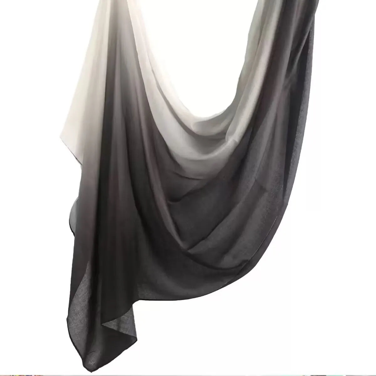 Watercolor Print Hijab Muslim Marble scarf Soft Breathable Sun Protection Lightweight Summer beach Wrap for Women