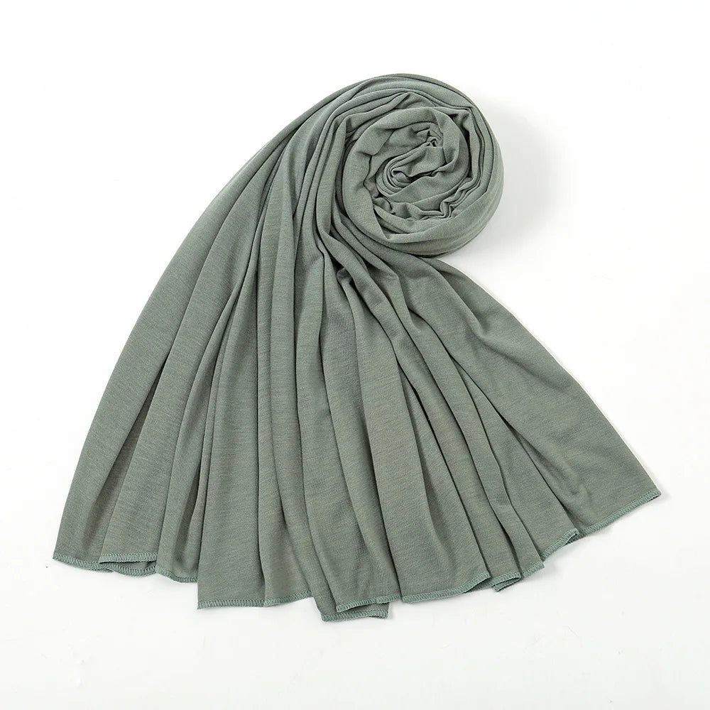 Premium Jersey Hijabs Soft Stretch Everyday Scarf