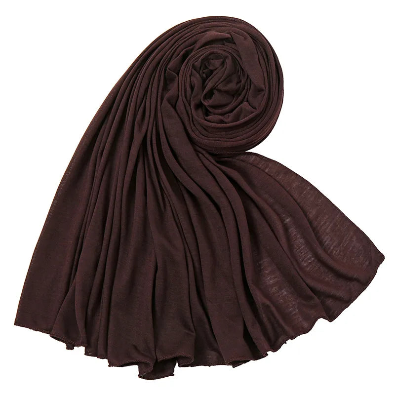 Premium Jersey Hijabs Soft Stretch Everyday Scarf