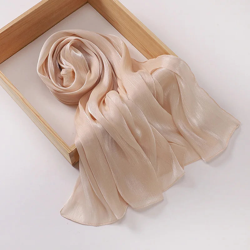 Premium Chiffon Hijabs For Woman Soft Long Turban Veil Scarves Muslim Hijab Shawls Islam Women Head Wraps Accessoires Ramadan