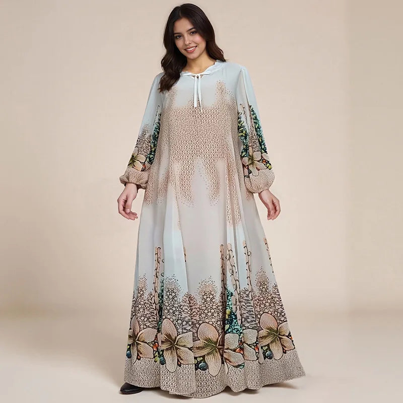 Elegant Dubai Abayas Dress- Modest Luxury Style