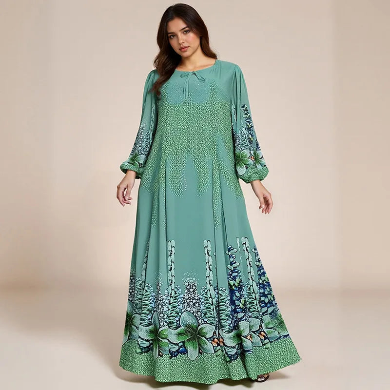 Elegant Dubai Abayas Dress- Modest Luxury Style