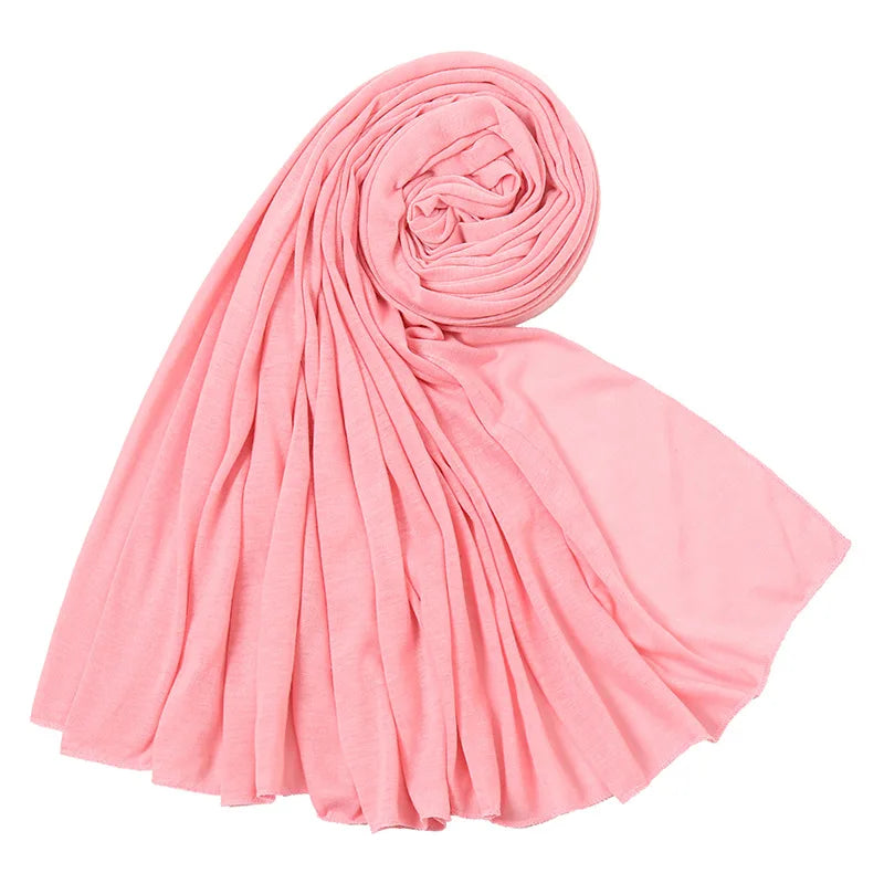 Premium Jersey Hijabs Soft Stretch Everyday Scarf