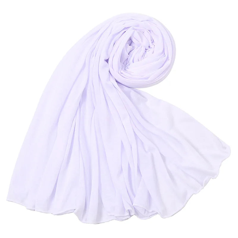 Premium Jersey Hijabs Soft Stretch Everyday Scarf