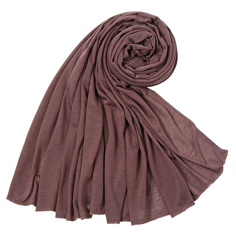 Premium Jersey Hijabs Soft Stretch Everyday Scarf