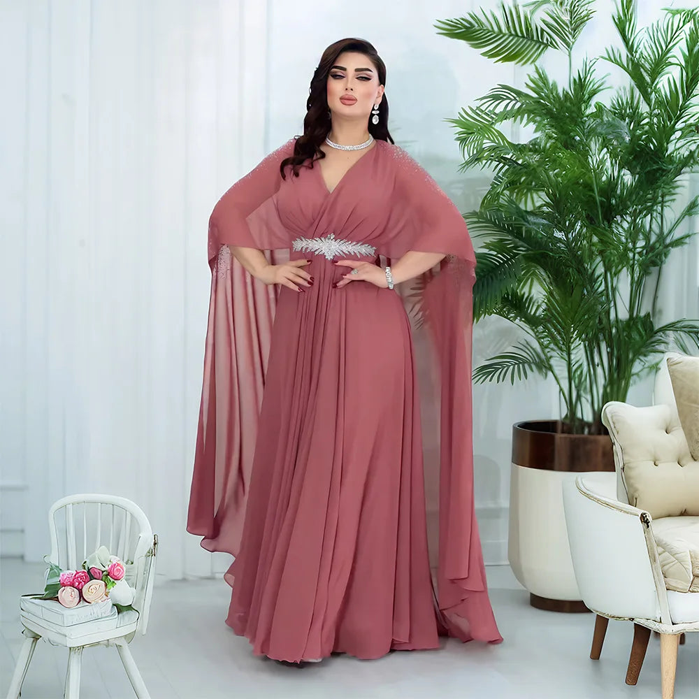 Luxury Dubai Abayas Dress- Elegant Modest Wear.