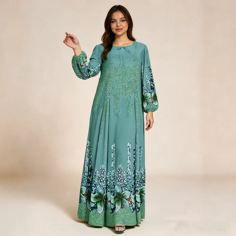 Elegant Dubai Abayas Dress- Modest Luxury Style