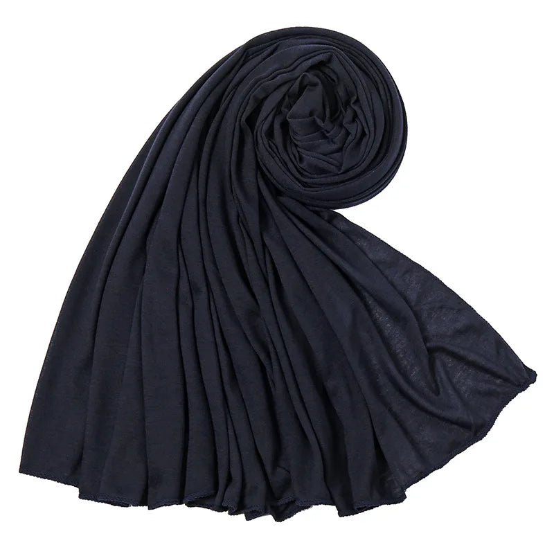 Premium Jersey Hijabs Soft Stretch Everyday Scarf