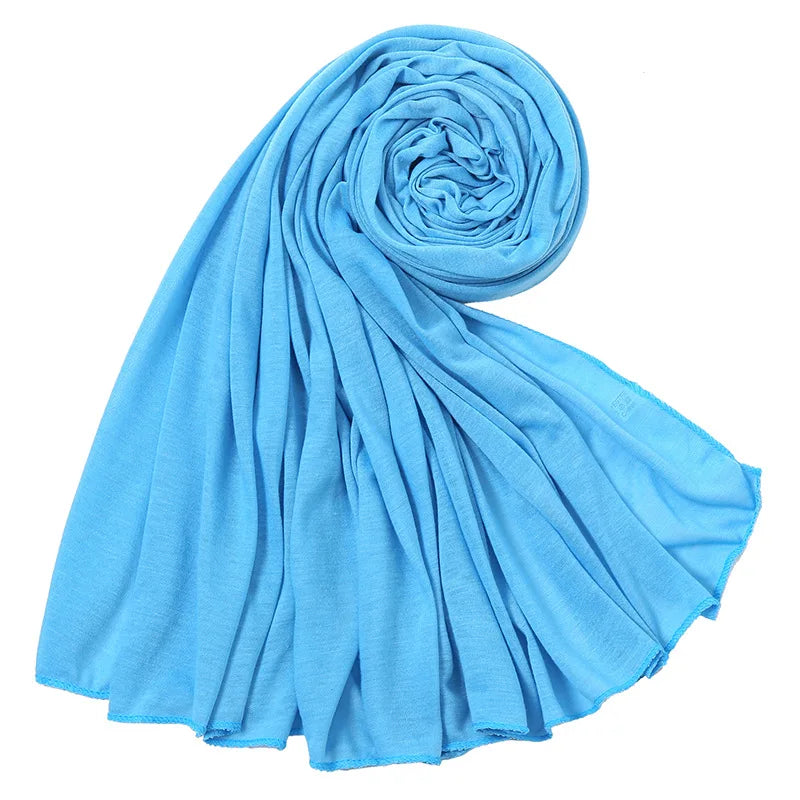 Premium Jersey Hijabs Soft Stretch Everyday Scarf