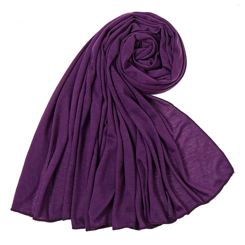 Premium Jersey Hijabs Soft Stretch Everyday Scarf