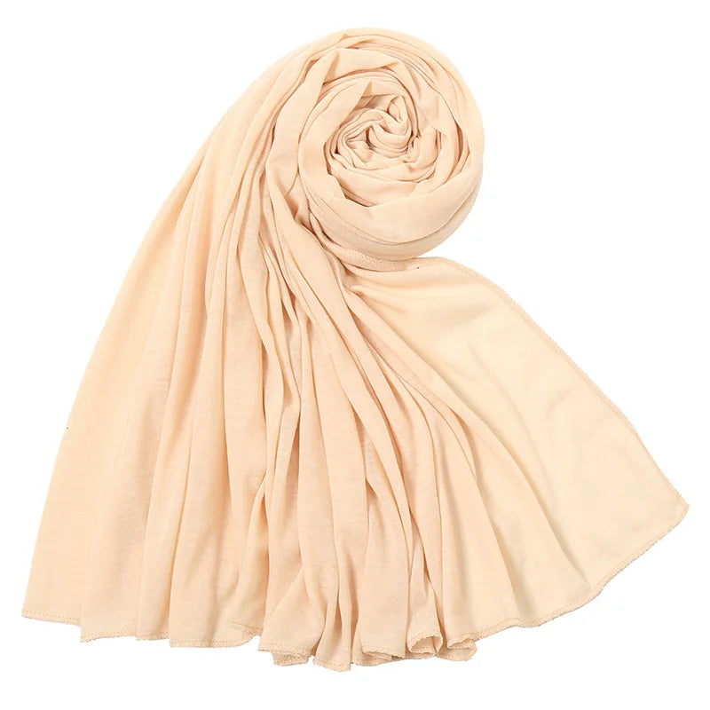 Premium Jersey Hijabs Soft Stretch Everyday Scarf