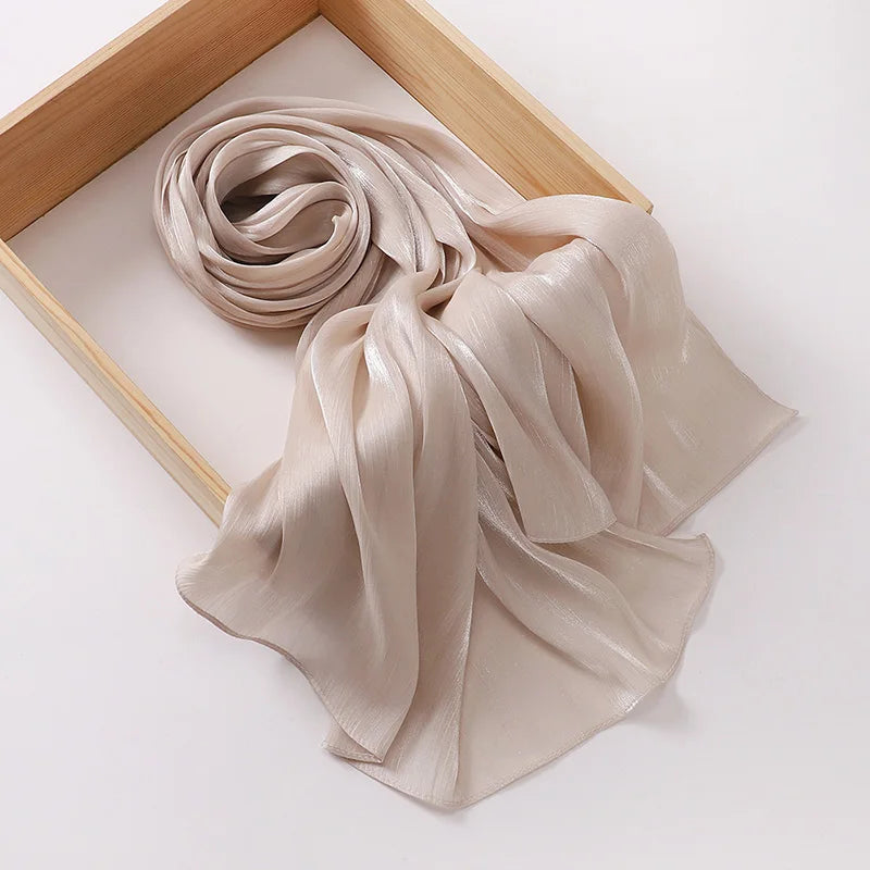 Premium Chiffon Hijabs For Woman Soft Long Turban Veil Scarves Muslim Hijab Shawls Islam Women Head Wraps Accessoires Ramadan