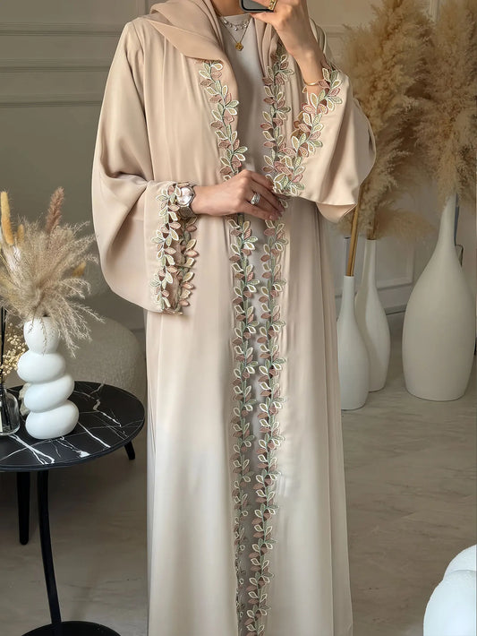 Elegant Modest Abayas Dress Luxury Dubai Style