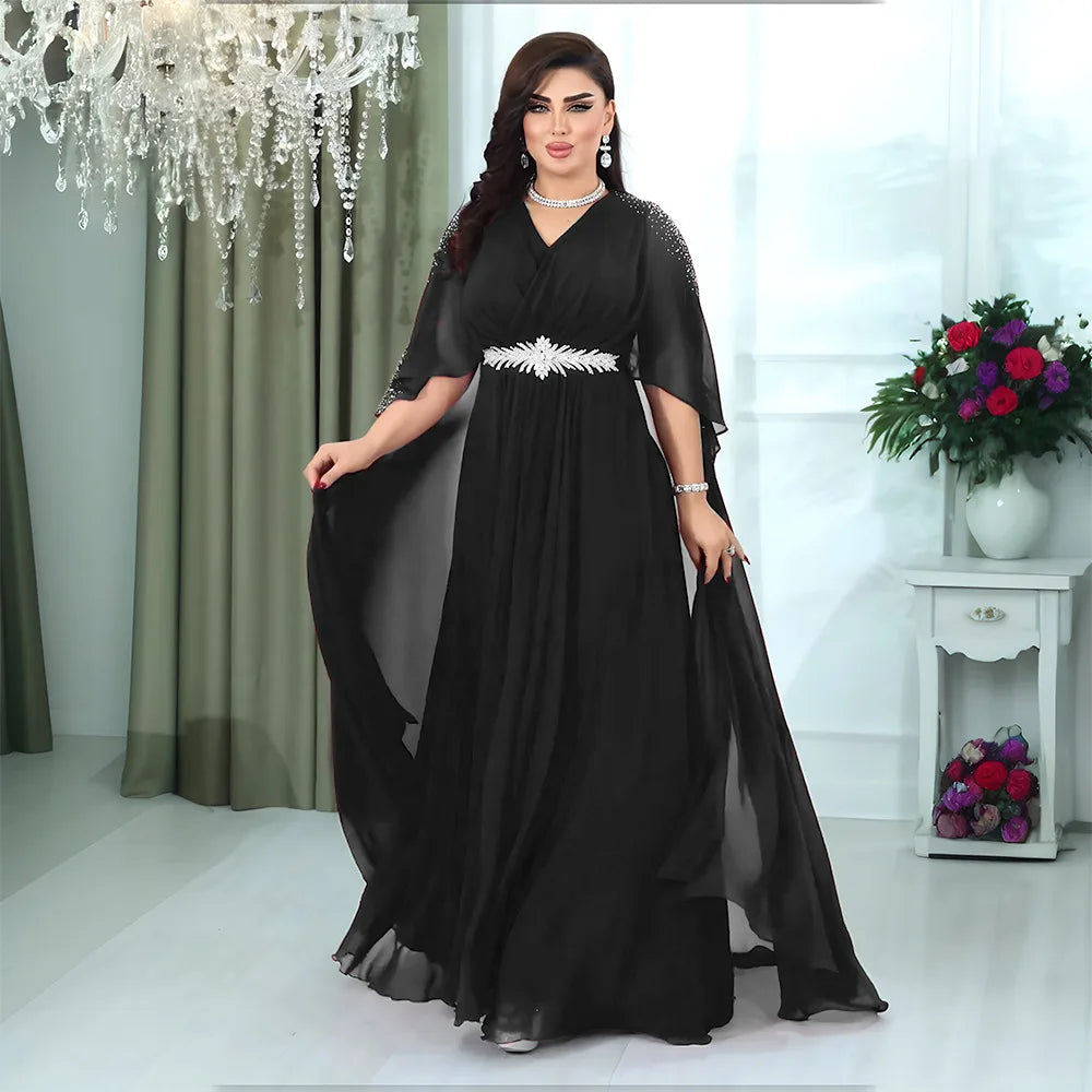 Luxury Dubai Abayas Dress- Elegant Modest Wear.
