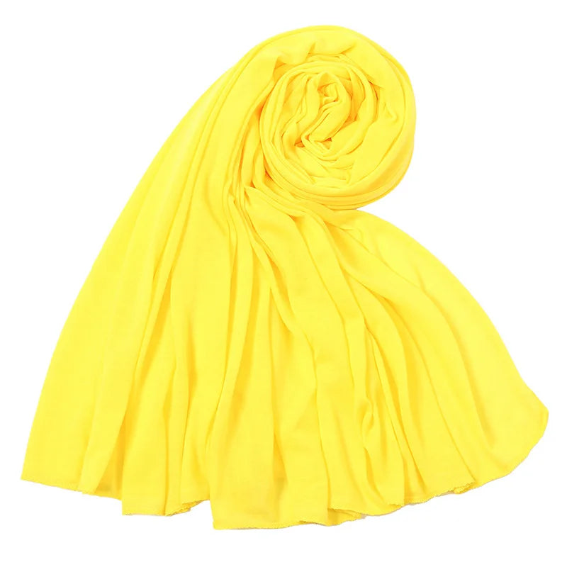 Premium Jersey Hijabs Soft Stretch Everyday Scarf
