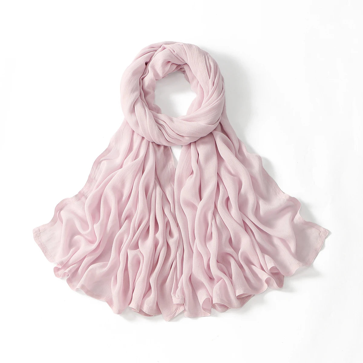 Muslim Modal Hijab Rayon Cotton Shawls For Women Plain Scarf Big Size Headscarf Islamic Turban Headband 190*85cm