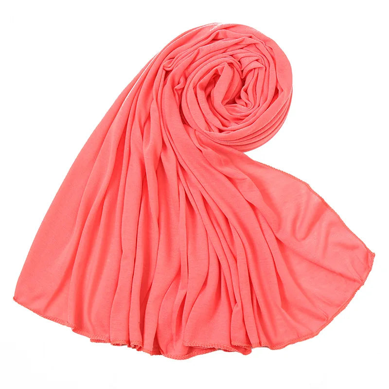 Premium Jersey Hijabs Soft Stretch Everyday Scarf