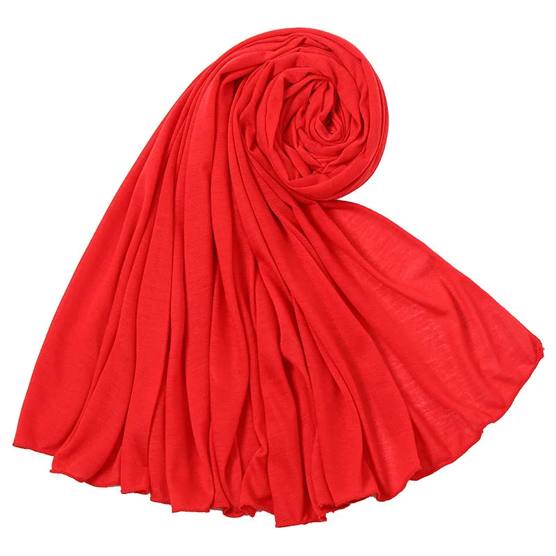 Premium Jersey Hijabs Soft Stretch Everyday Scarf