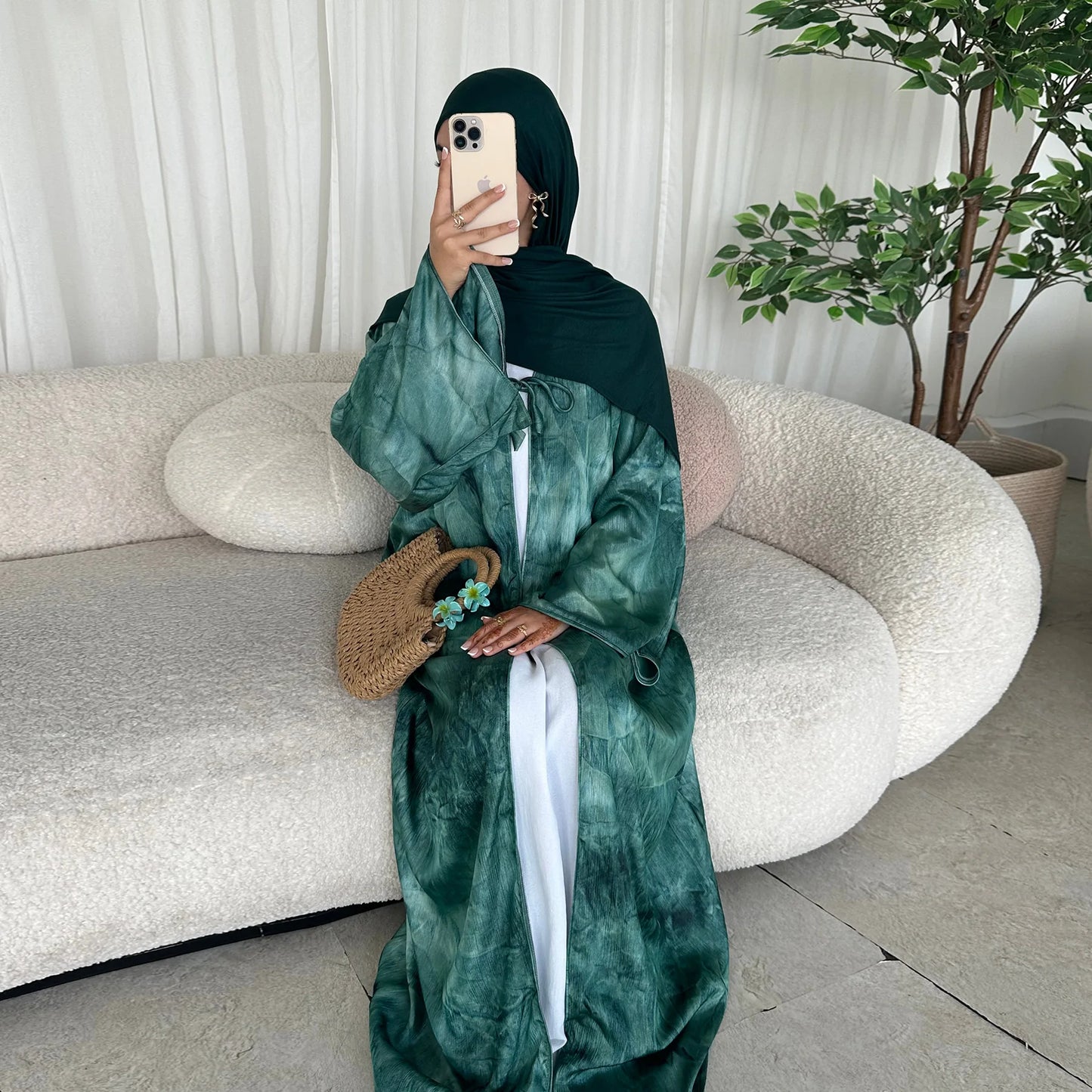 Elegant Dubai Abayas Dress- Modest Luxury Style