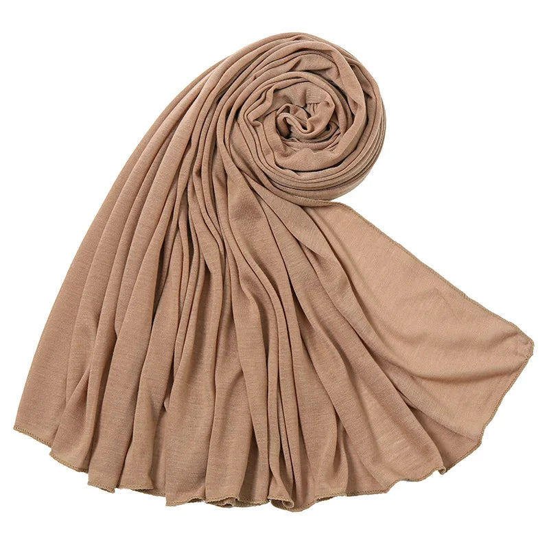 Premium Jersey Hijabs Soft Stretch Everyday Scarf