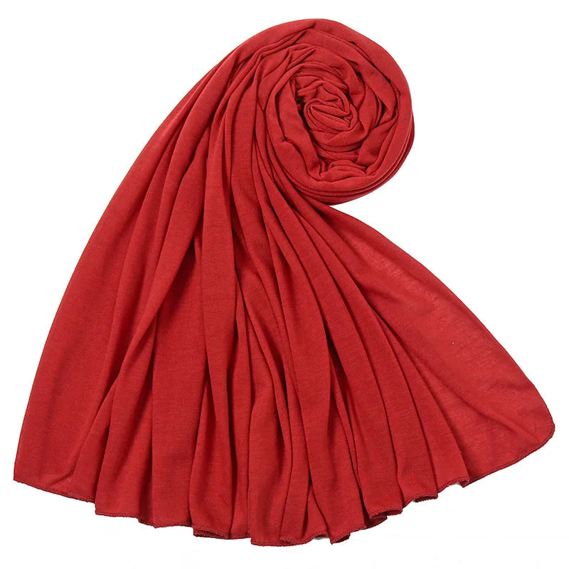 Premium Jersey Hijabs Soft Stretch Everyday Scarf