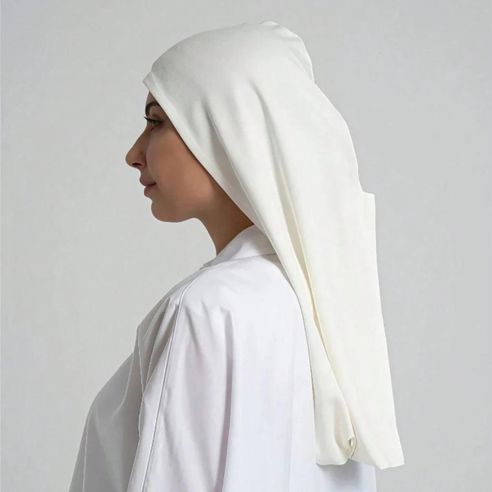 Premium Modal Jersey Instant Hijab  Soft Stretch Underscarf Cap