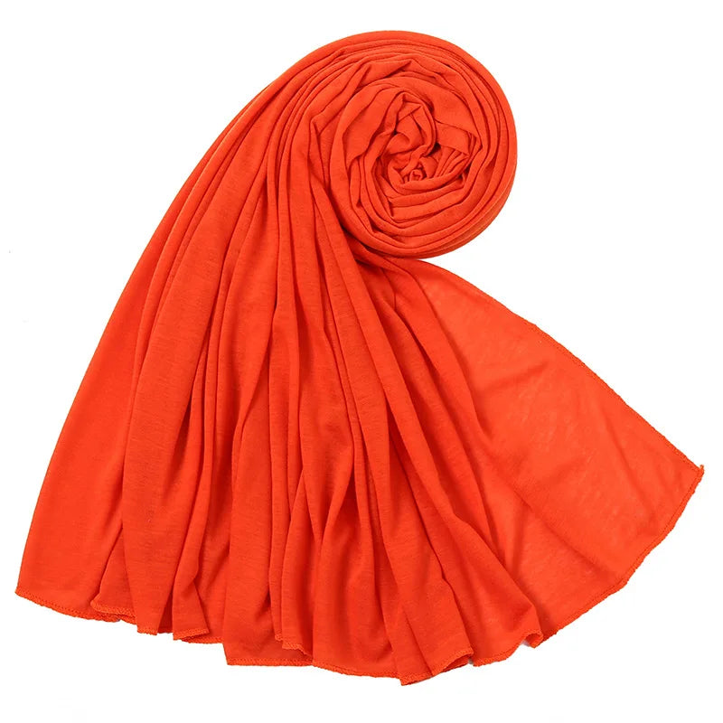 Premium Jersey Hijabs Soft Stretch Everyday Scarf