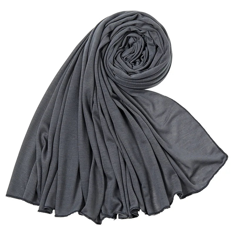 Premium Jersey Hijabs Soft Stretch Everyday Scarf