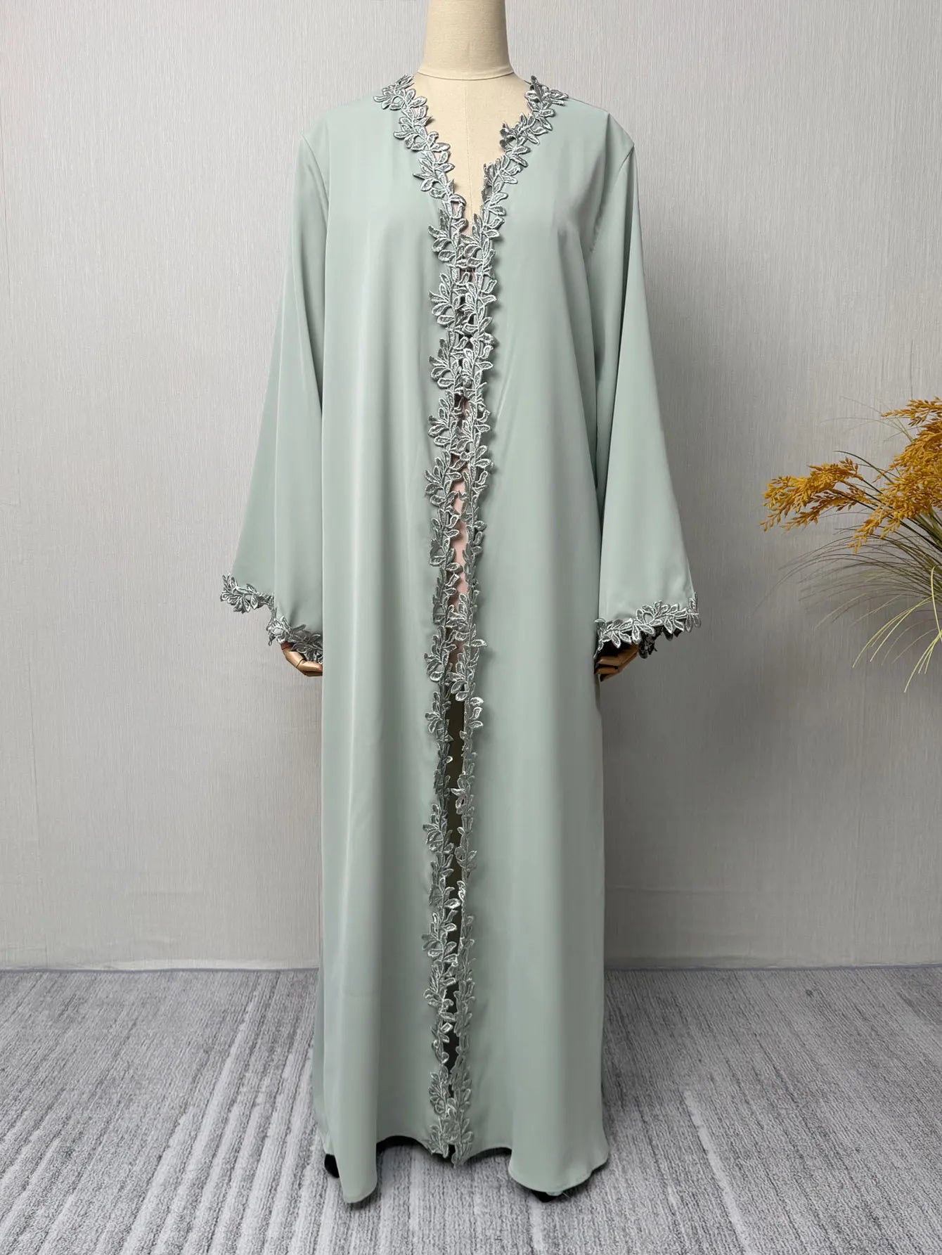 Elegant Modest Abayas Dress Luxury Dubai Style