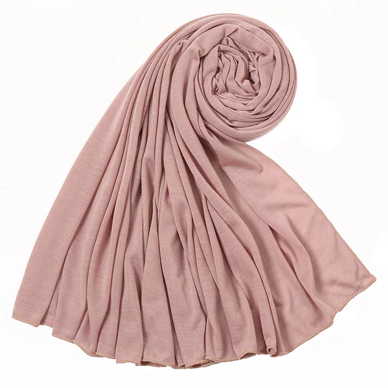 Premium Jersey Hijabs Soft Stretch Everyday Scarf