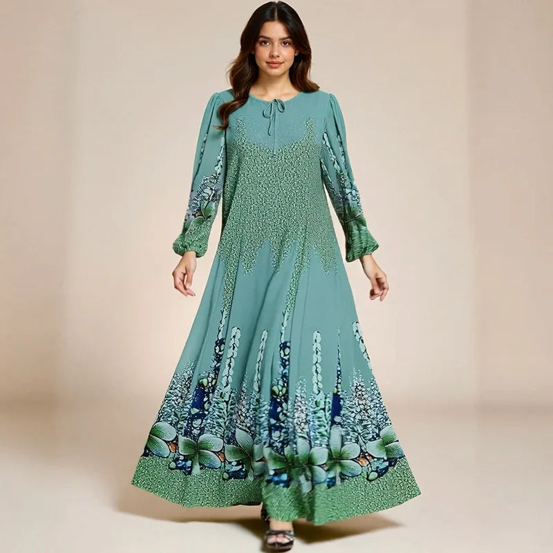 Elegant Dubai Abayas Dress- Modest Luxury Style