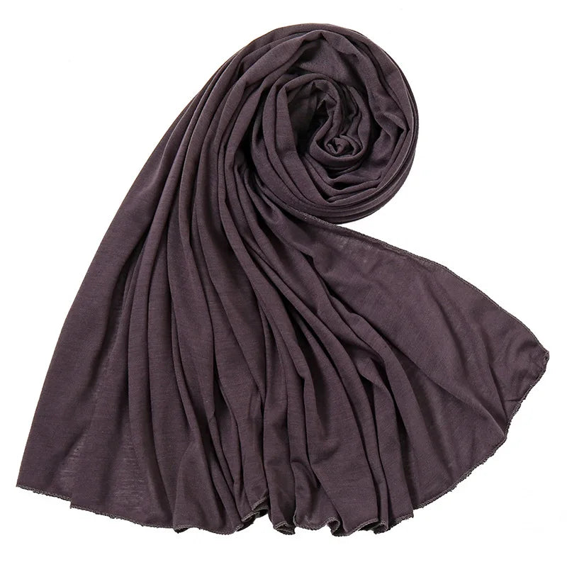 Premium Jersey Hijabs Soft Stretch Everyday Scarf
