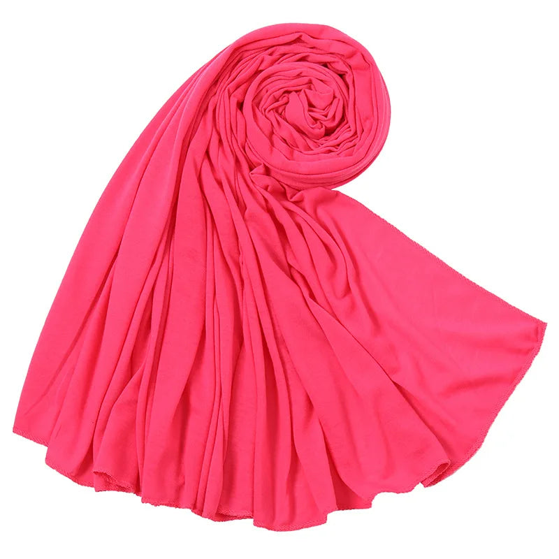 Premium Jersey Hijabs Soft Stretch Everyday Scarf