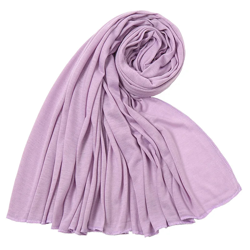 Premium Jersey Hijabs Soft Stretch Everyday Scarf