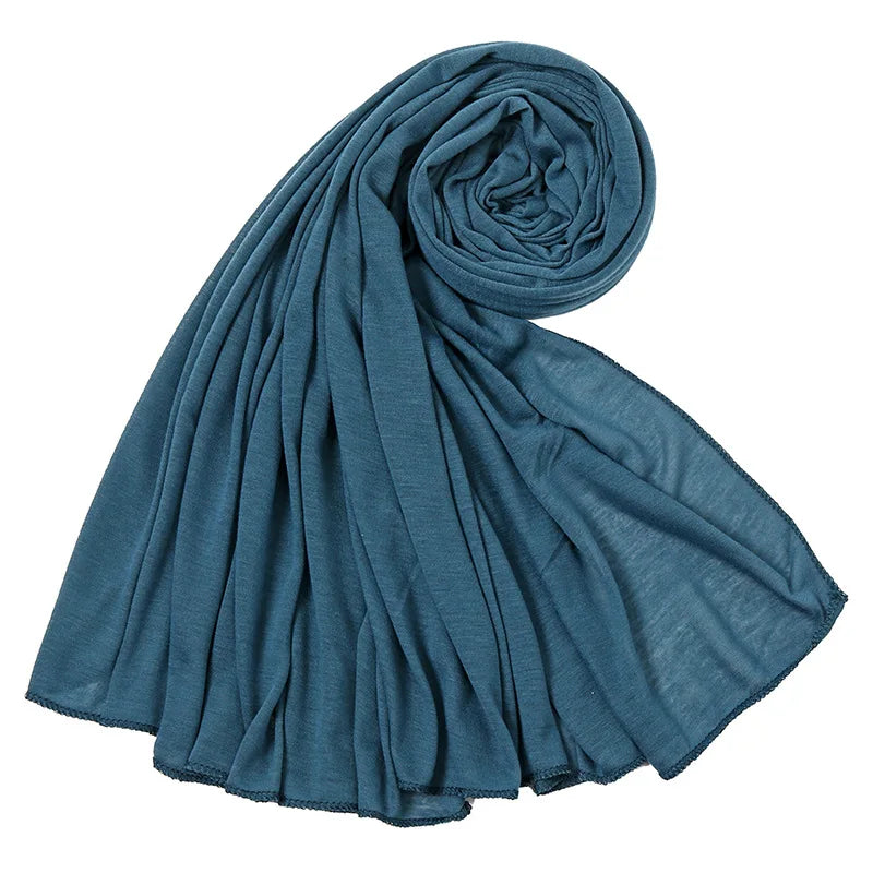 Premium Jersey Hijabs Soft Stretch Everyday Scarf
