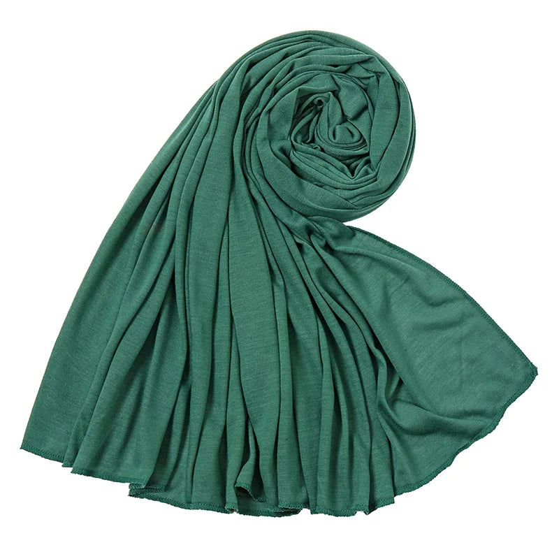 Premium Jersey Hijabs Soft Stretch Everyday Scarf