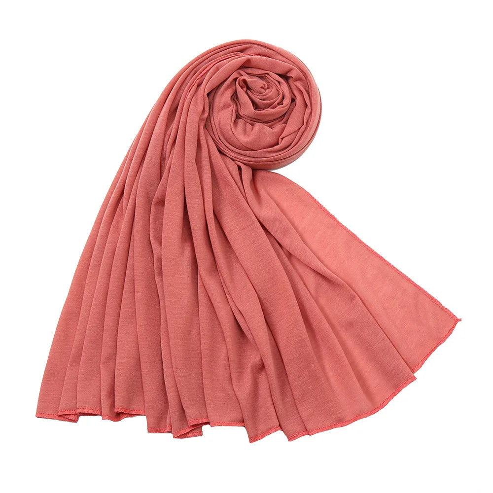 Premium Jersey Hijabs Soft Stretch Everyday Scarf